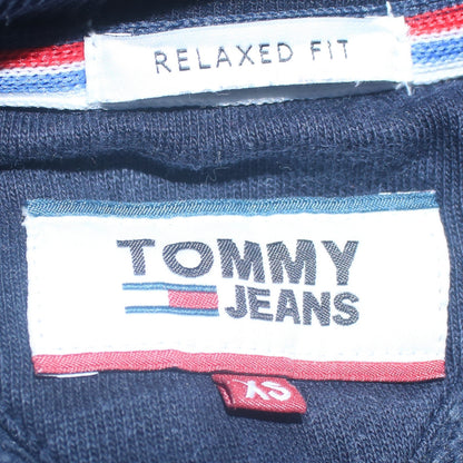 Mens UK Size XS Tommy Jeans Blue Pullover Sweatshirt