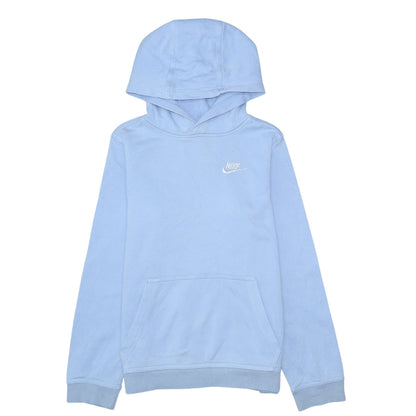 Boys UK Size L Nike Blue Pullover Hoodie