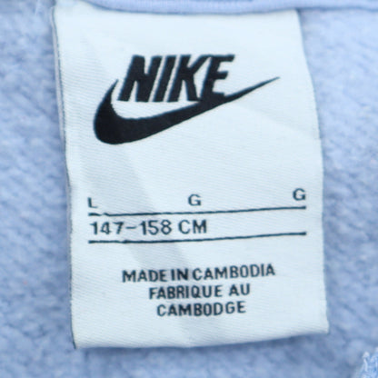 Boys UK Size L Nike Blue Pullover Hoodie
