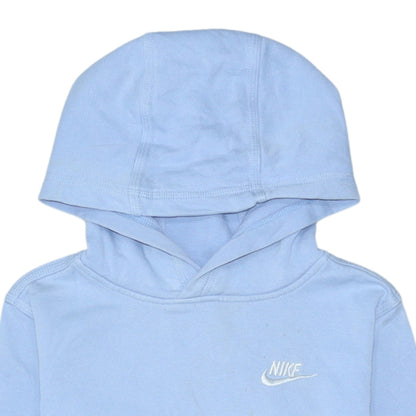 Boys UK Size L Nike Blue Pullover Hoodie