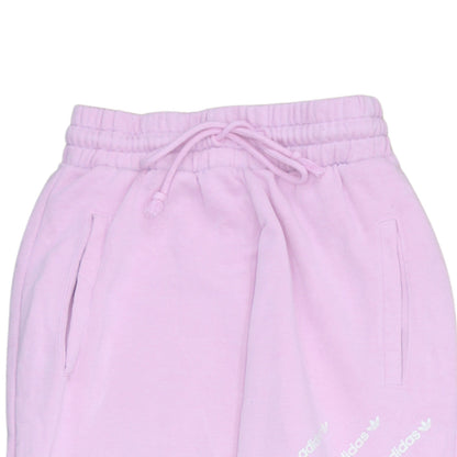 Adidas Women Pink Size 8 Jogger Sweatpants Elastic Waist Cotton Blend