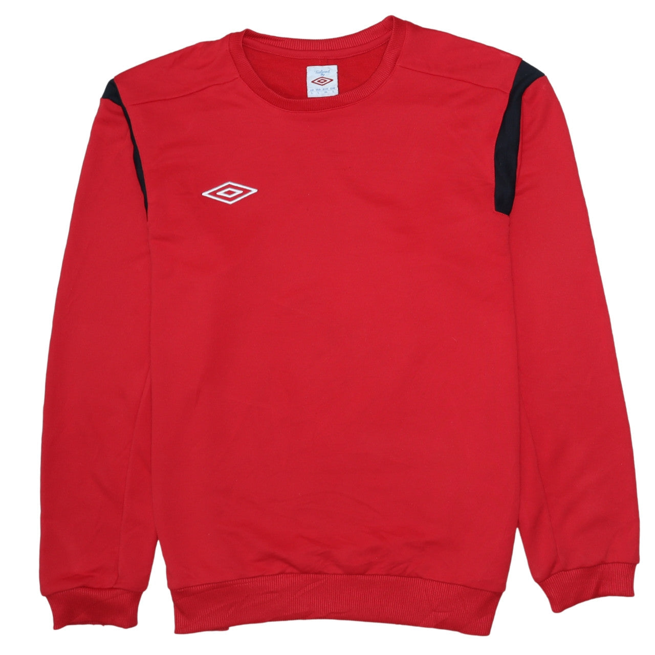 Mens UK Size L Umbro Red Pullover Sweatshirt
