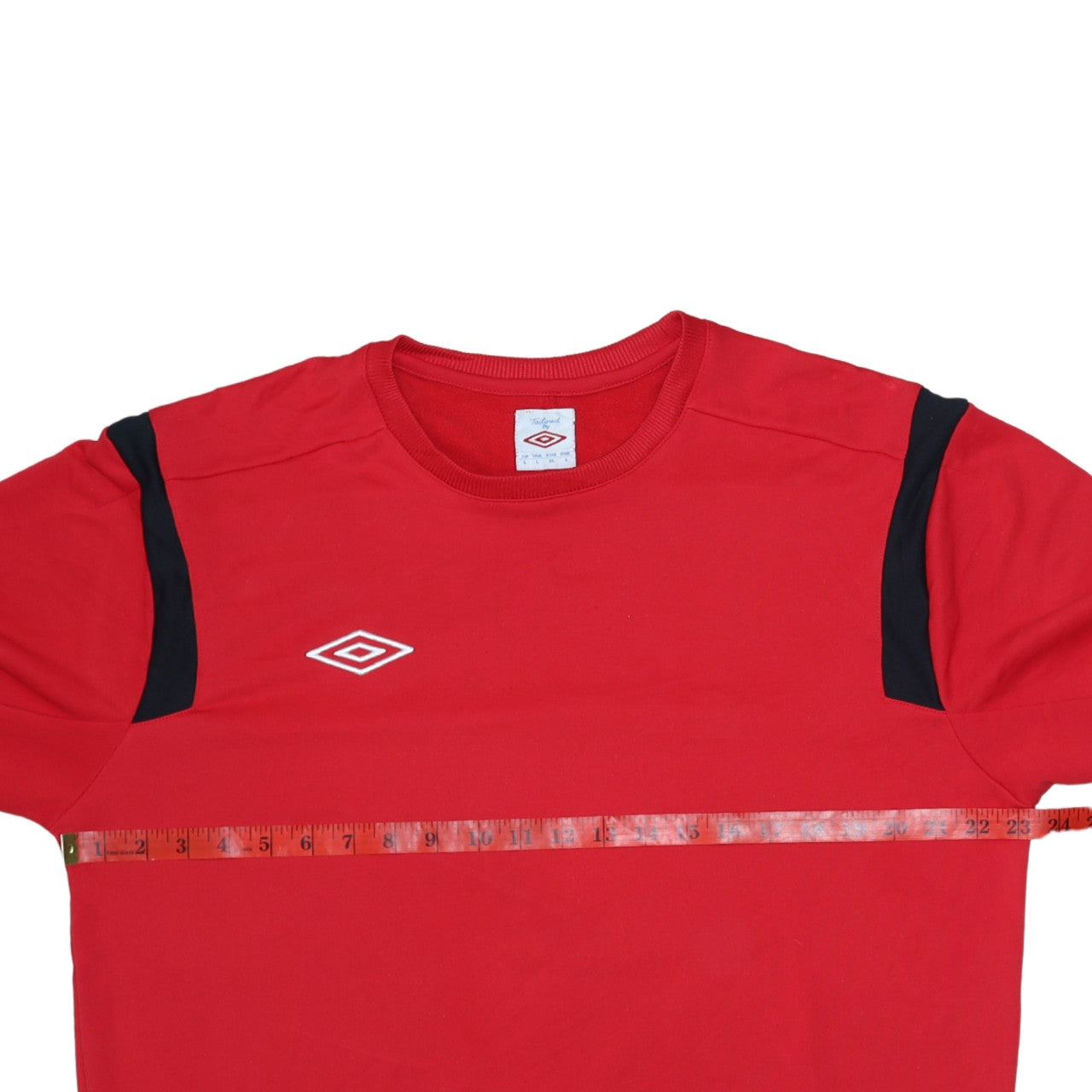 Mens UK Size L Umbro Red Pullover Sweatshirt