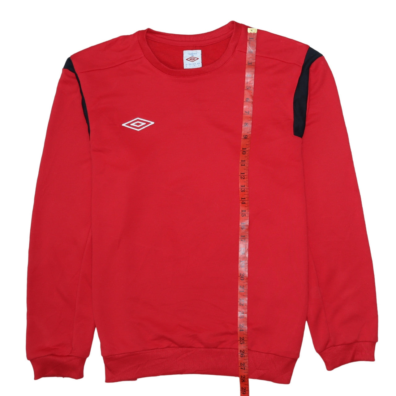 Mens UK Size L Umbro Red Pullover Sweatshirt