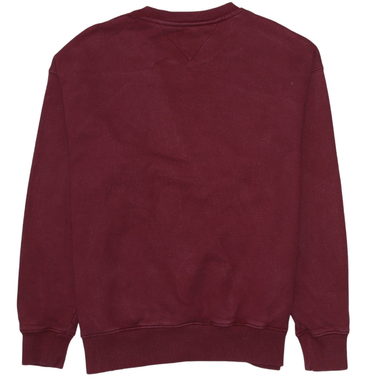 Mens UK Size M Tommy Jeans Red Pullover Sweatshirt