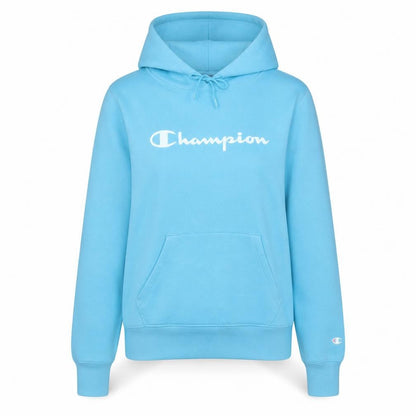 Womens UK Size L Champion Blue Pullover Hoodie