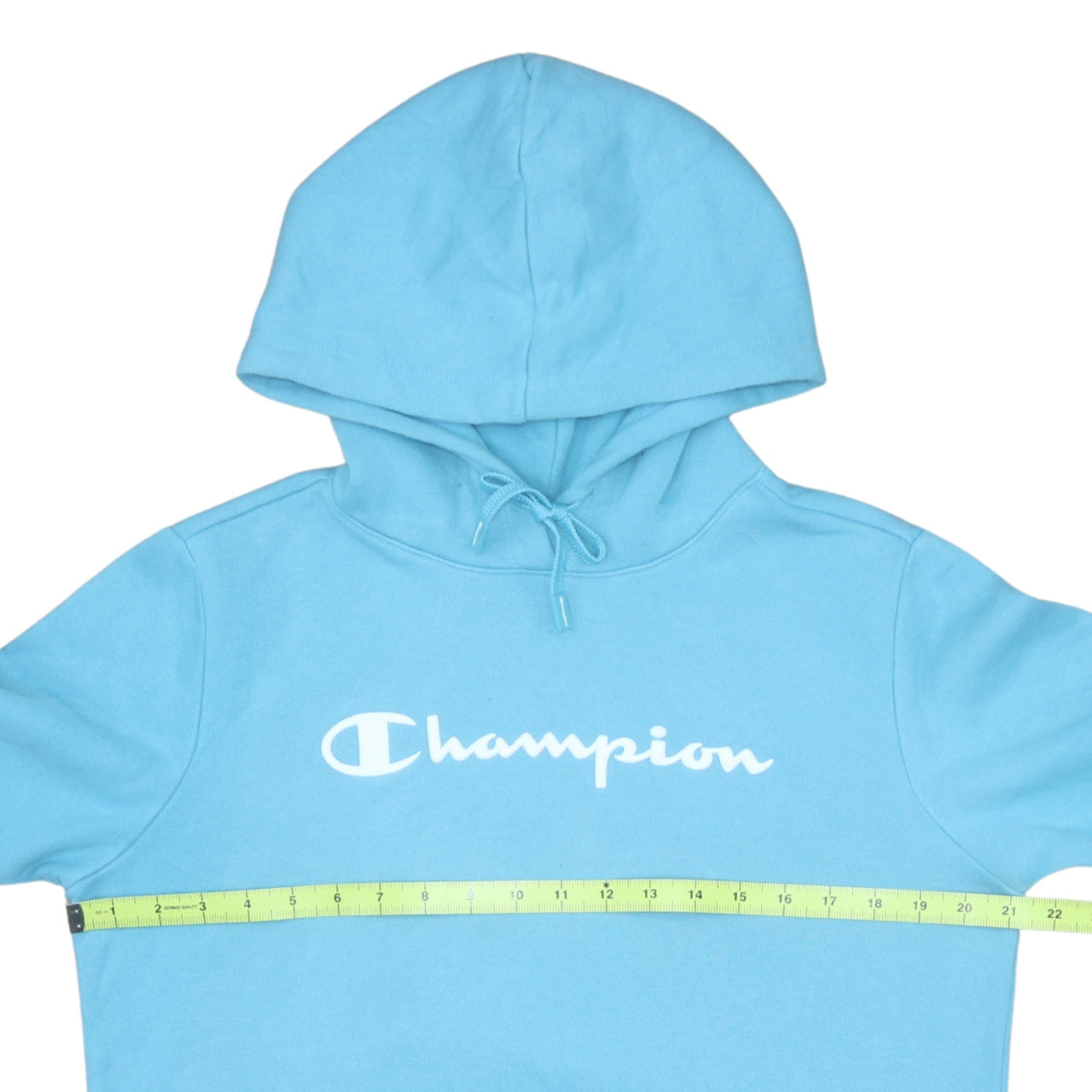 Womens UK Size L Champion Blue Pullover Hoodie