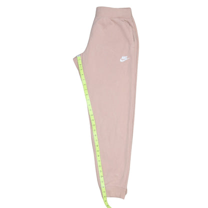 Nike Girls Pink Jogger Trousers XL Fleece Sweatpants Casual Comfort