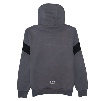 Mens UK Size S Emporio Armani Grey Pullover Hoodie