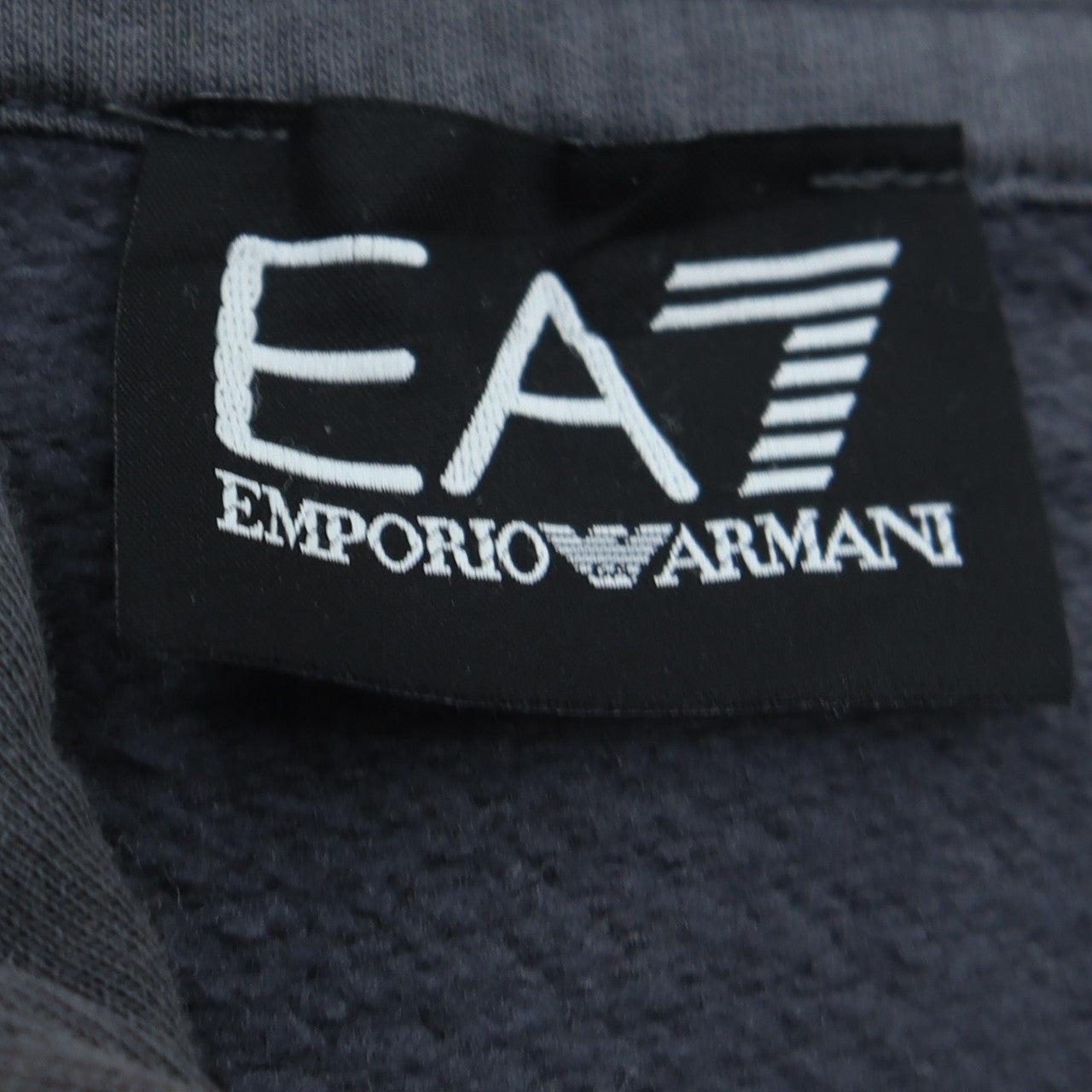 Mens UK Size S Emporio Armani Grey Pullover Hoodie