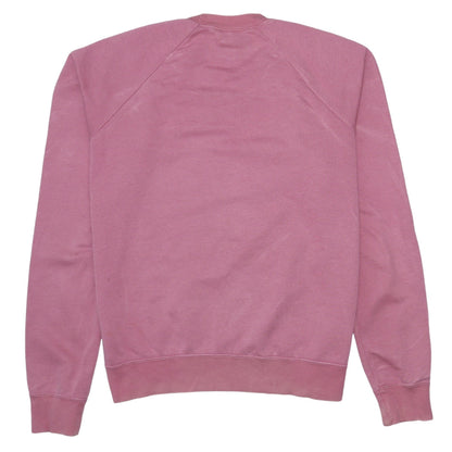 Womens UK Size S Nike Pink Pullover Sweatshirt