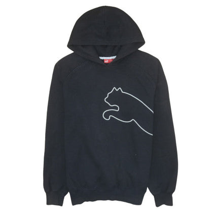 Mens UK Size S PUMA Black Pullover Hoodie