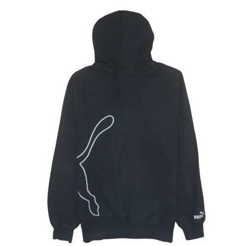 Mens UK Size S PUMA Black Pullover Hoodie