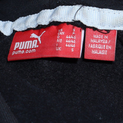 Mens UK Size S PUMA Black Pullover Hoodie