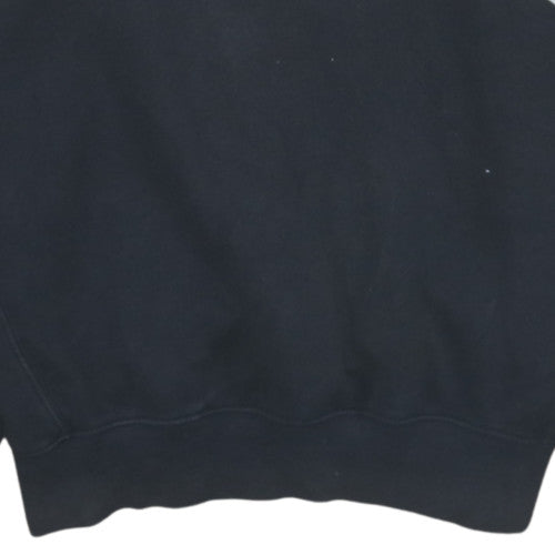 Mens UK Size S PUMA Black Pullover Hoodie