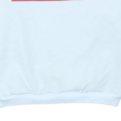 Womens UK Size S Levi's White Pullover Sweatshirt
