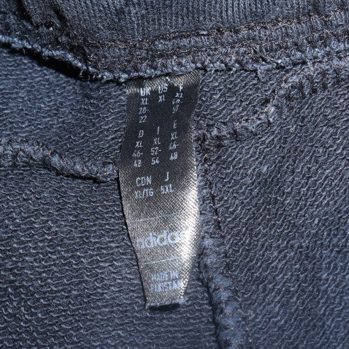 Adidas Womens Black Jogger Trousers L Fleece Elastic Waist