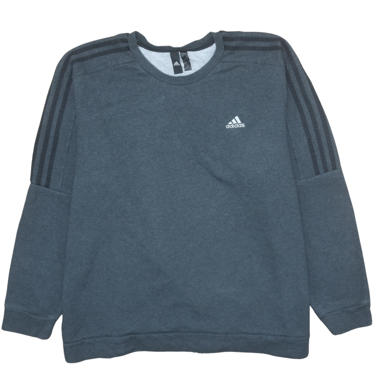 Mens UK Size L adidas Grey Pullover Sweatshirt