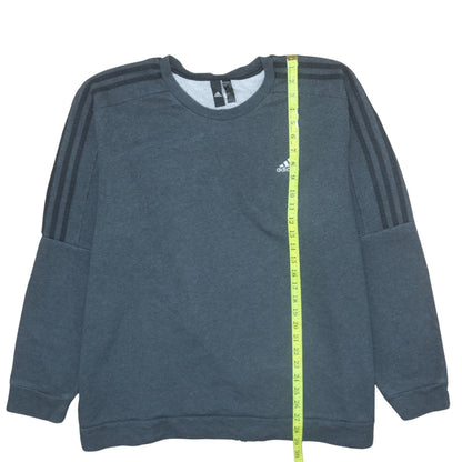Mens UK Size L adidas Grey Pullover Sweatshirt