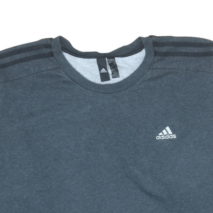 Mens UK Size L adidas Grey Pullover Sweatshirt