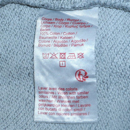 Mens UK Size S Lacoste Grey Full Zip Hoodie