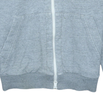 Mens UK Size S Lacoste Grey Full Zip Hoodie