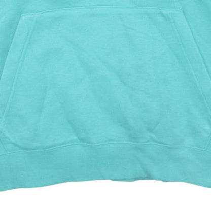 Womens UK Size L Nike Blue Pullover Hoodie