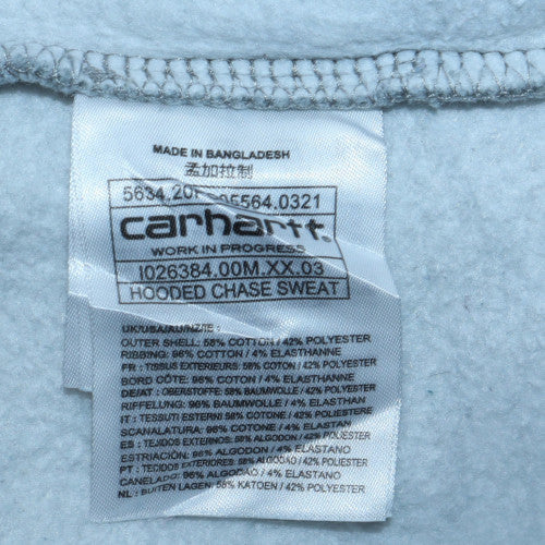 Mens UK Size M Carhartt Grey Pullover Hoodie