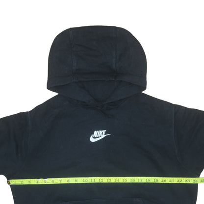 Womens UK Size M Nike Black Pullover Hoodie