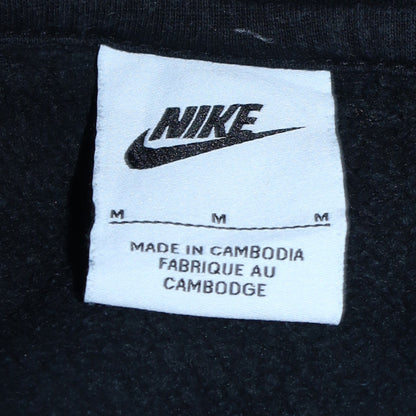 Womens UK Size M Nike Black Pullover Hoodie