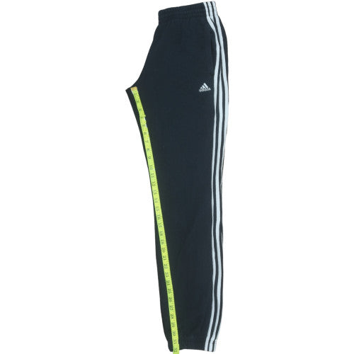 Boys UK Size 15-16 Years adidas Regular Fit Jogger Black Trousers