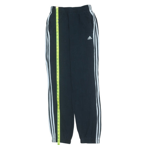 Boys UK Size 15-16 Years adidas Regular Fit Jogger Black Trousers