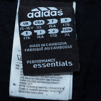 Boys UK Size 15-16 Years adidas Regular Fit Jogger Black Trousers