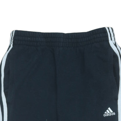 Boys UK Size 15-16 Years adidas Regular Fit Jogger Black Trousers