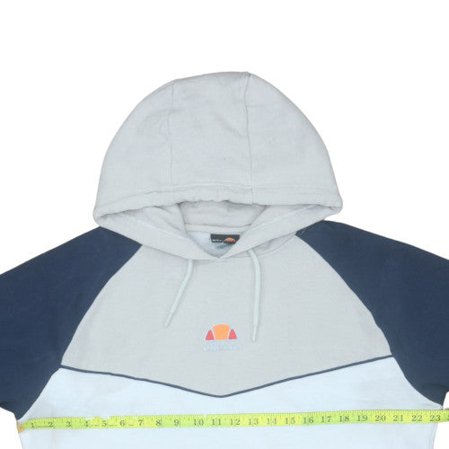 Mens UK Size L ellesse Grey Pullover Hoodie