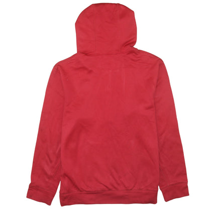Mens UK Size M Nike Red Full Zip Hoodie