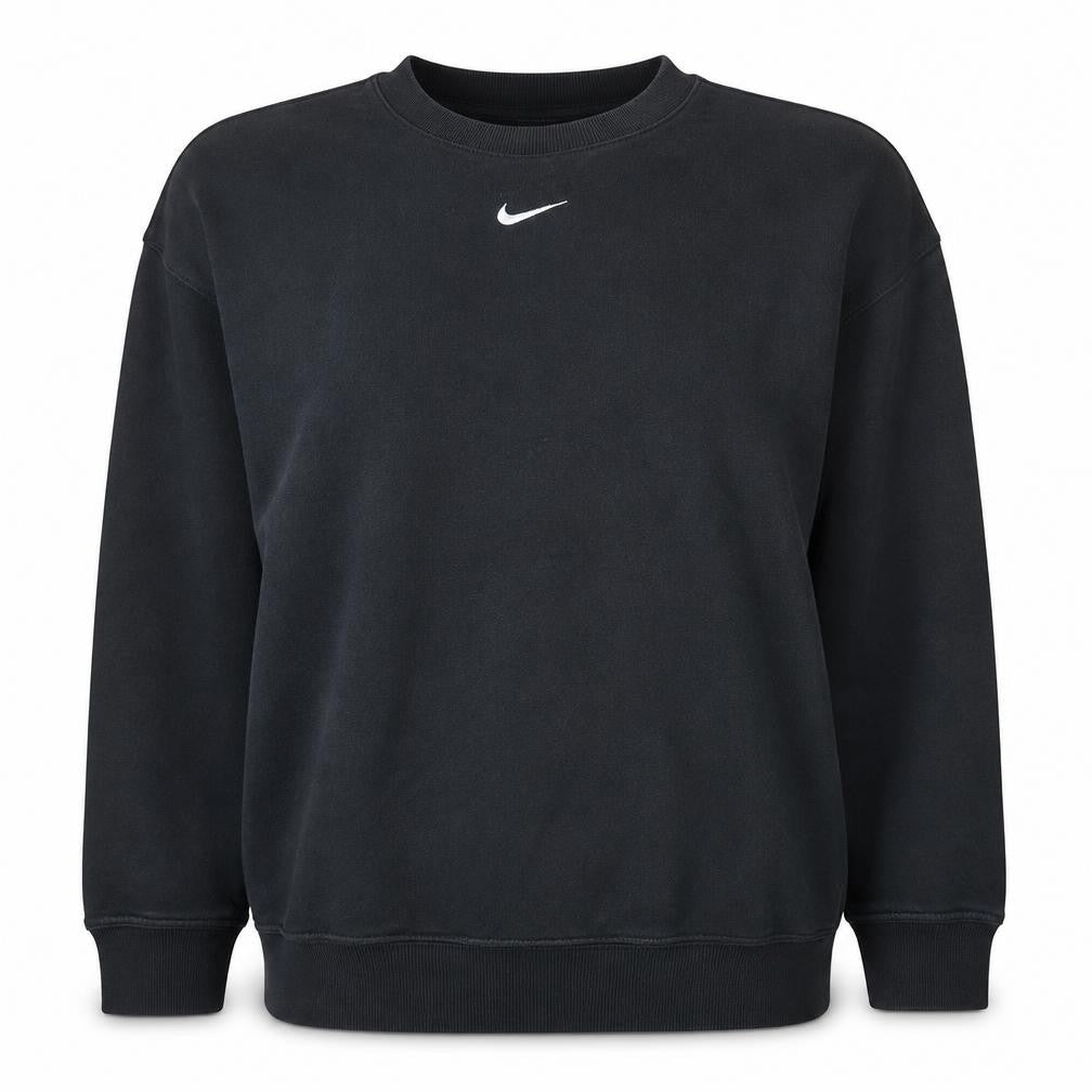 Womens UK Size S Nike Black Pullover Sweatshirt