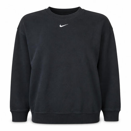 Womens UK Size S Nike Black Pullover Sweatshirt
