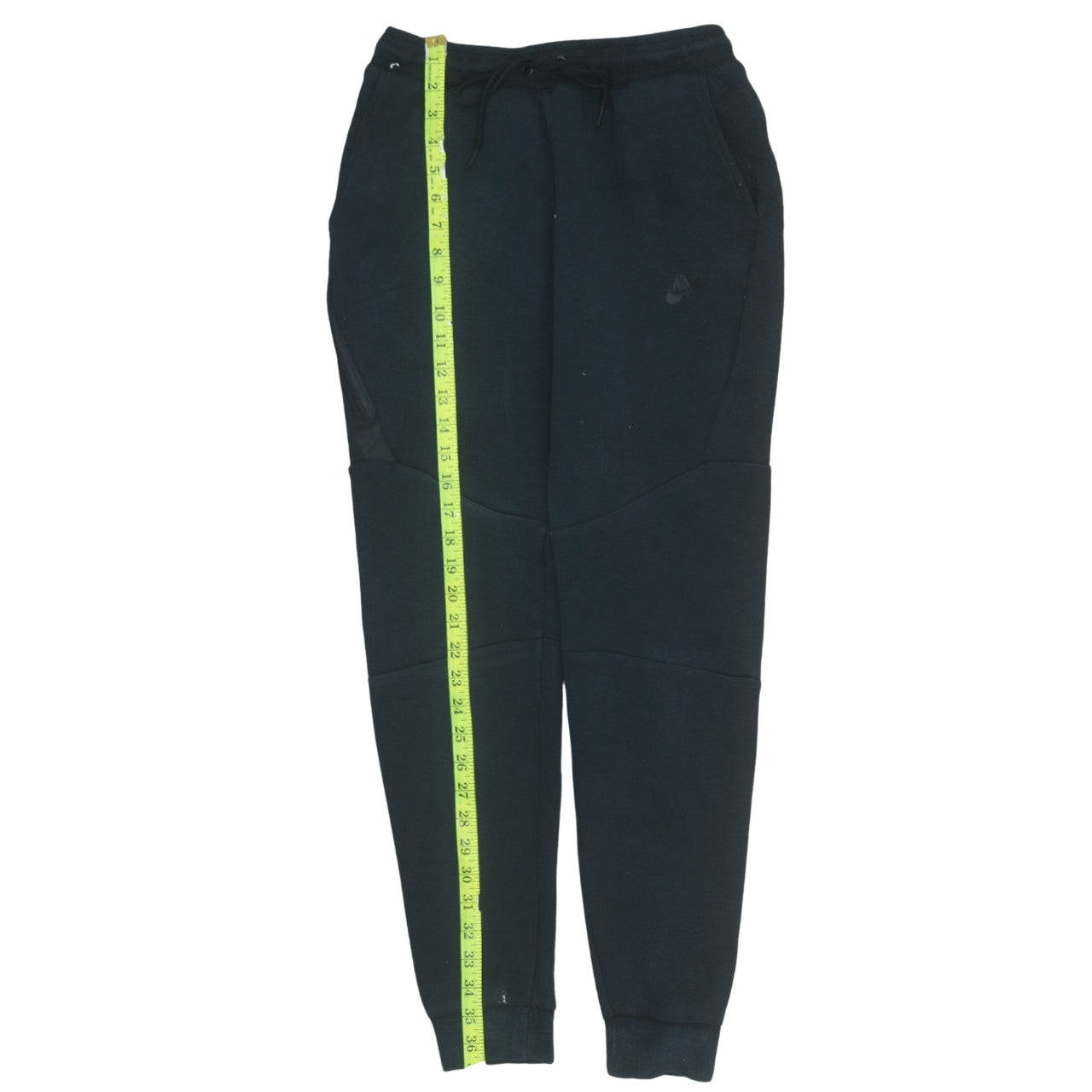 Mens UK Size S Nike Regular Fit Jogger Black Trousers