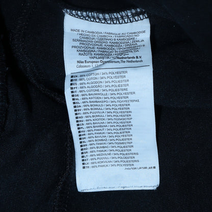 Mens UK Size S Nike Regular Fit Jogger Black Trousers