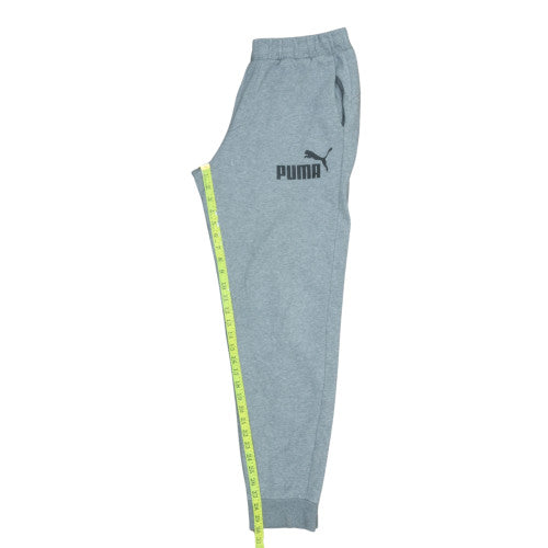 Mens UK Size L PUMA Regular Fit Jogger Grey Trousers