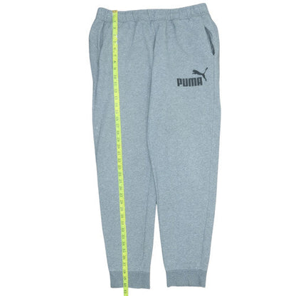 Mens UK Size L PUMA Regular Fit Jogger Grey Trousers