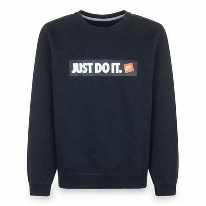 Mens UK Size M Nike Black Pullover Sweatshirt