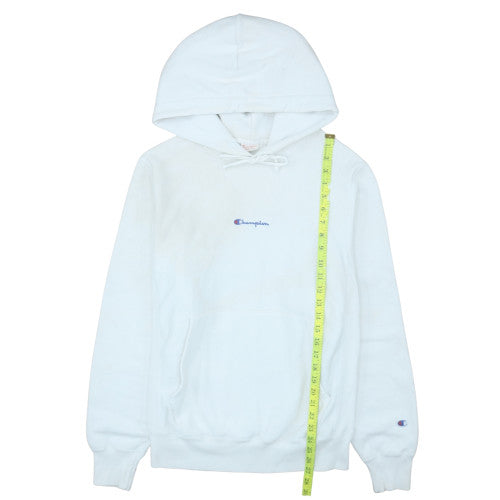 Mens UK Size S Champion White Pullover Hoodie