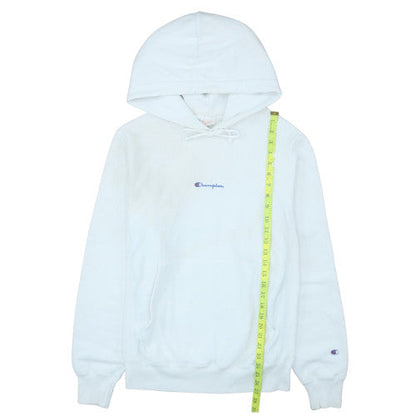 Mens UK Size S Champion White Pullover Hoodie