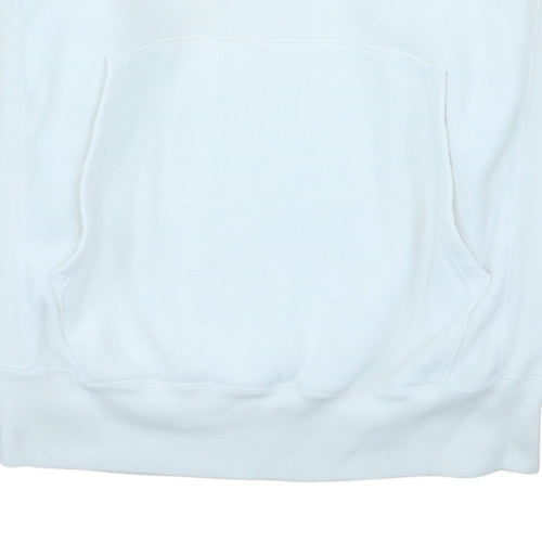 Mens UK Size S Champion White Pullover Hoodie