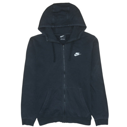 Mens UK Size L Nike Black Full Zip Hoodie