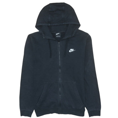 Mens UK Size L Nike Black Full Zip Hoodie
