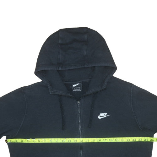 Mens UK Size L Nike Black Full Zip Hoodie
