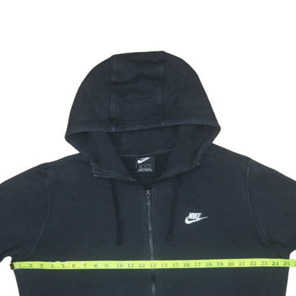 Mens UK Size L Nike Black Full Zip Hoodie